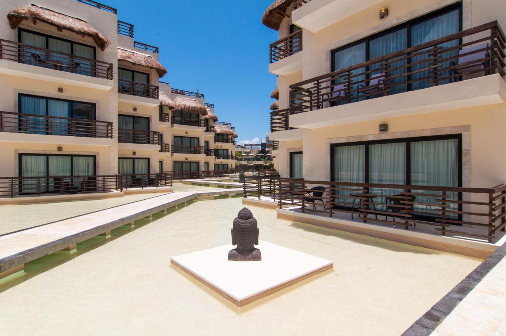 Aldea Thai Tropical Oasis Steps To The